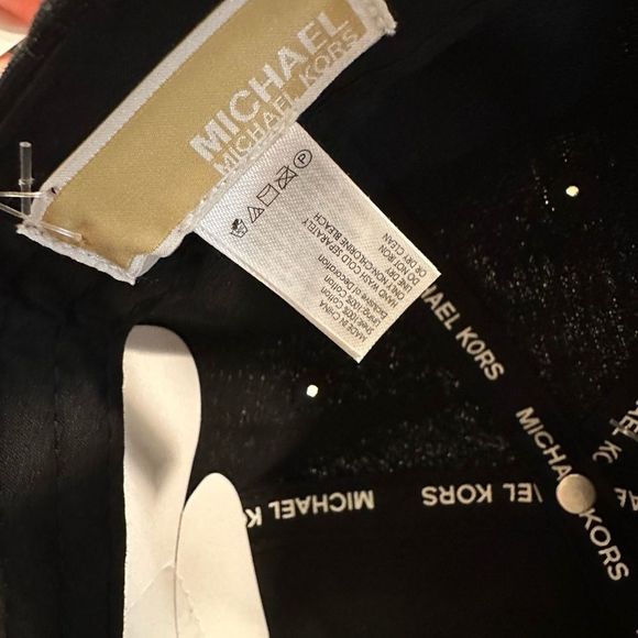 MK Letter Logo Baseball Cap NWT - Picture 4 of 5